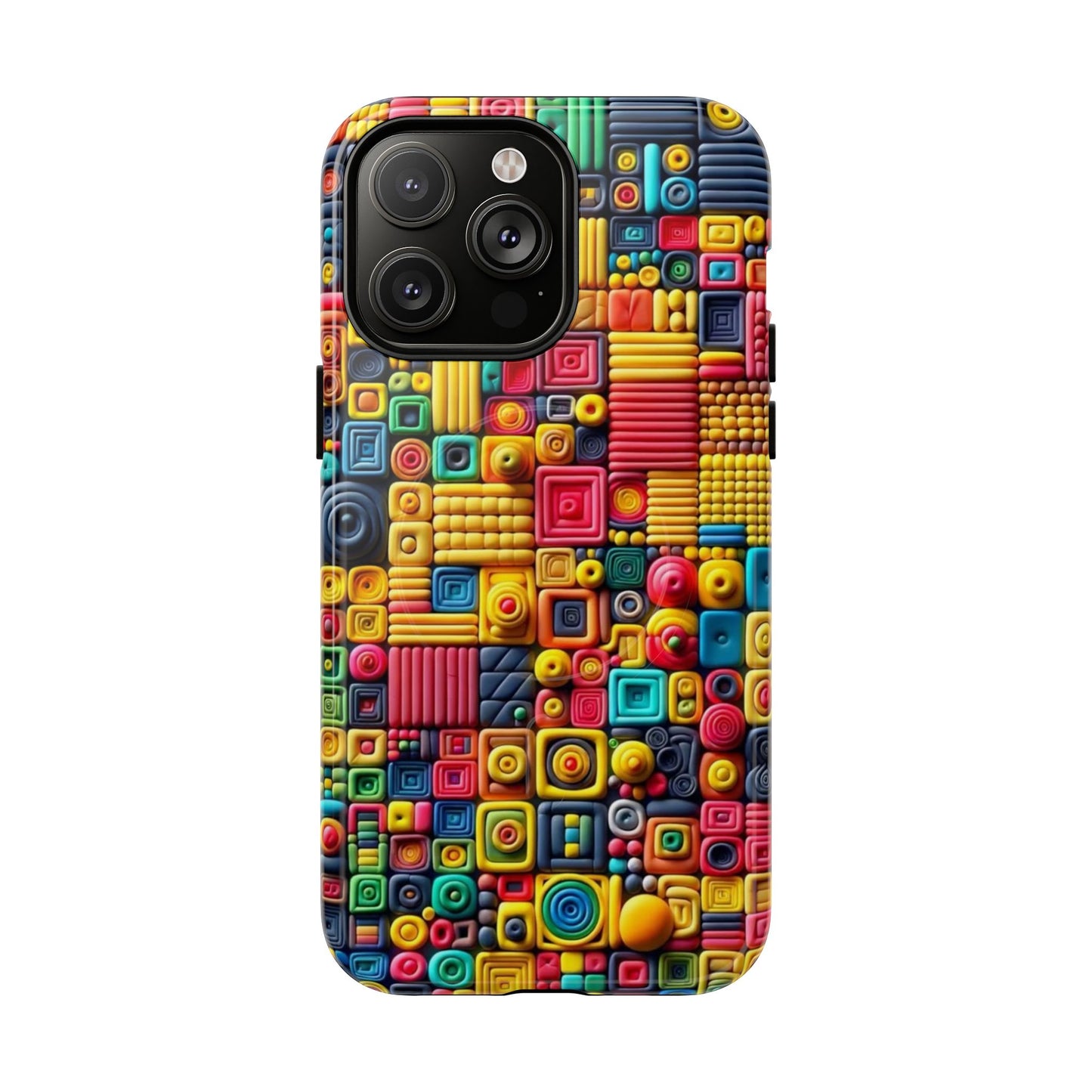 Colorful Tough Magnetic Phone Case - Vibrant & Durable Design