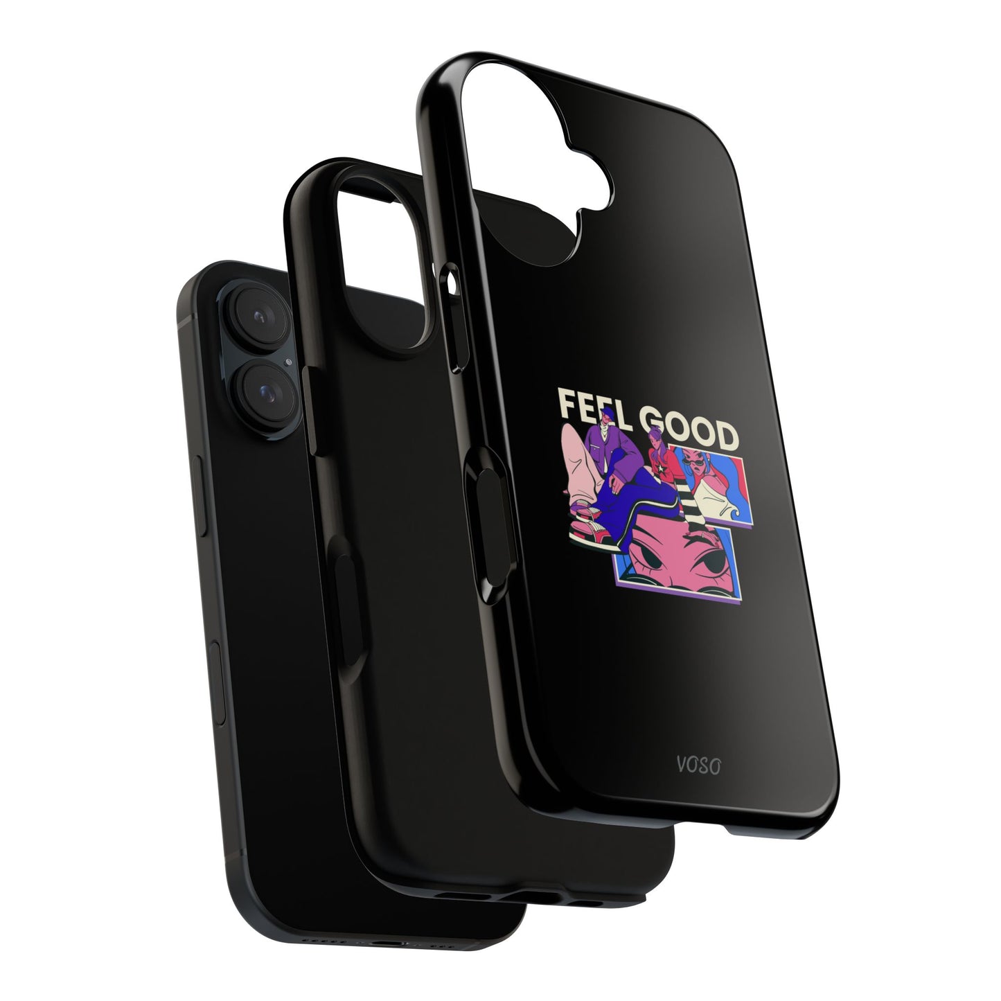 Feel Good Tough Phone Case - Stylish Protection for Trendsetters