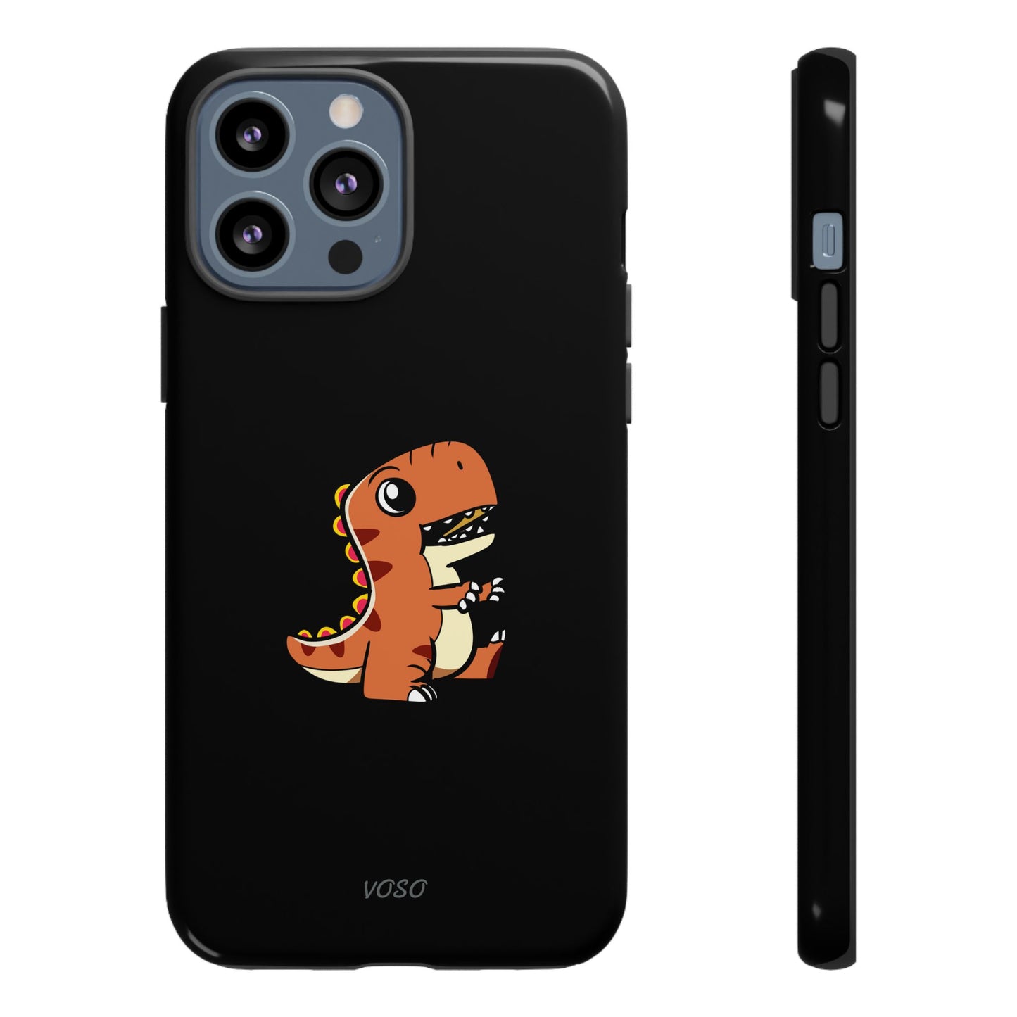 Dinosaur Tough Case for Kids - Rugged Phone Protection with Cute T-Rex Design