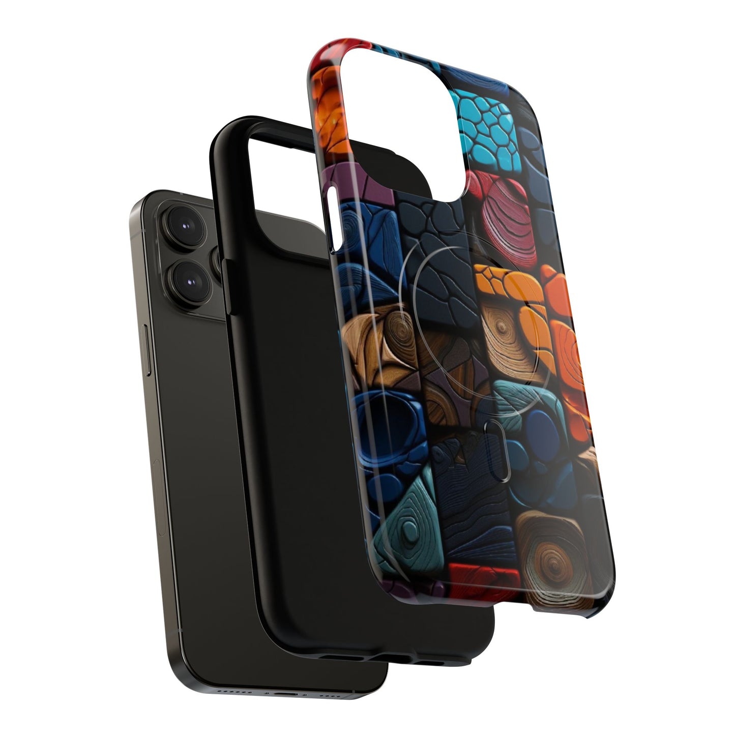 Artistic Tough Magnetic Phone Cases - Unique Design for Trendsetters