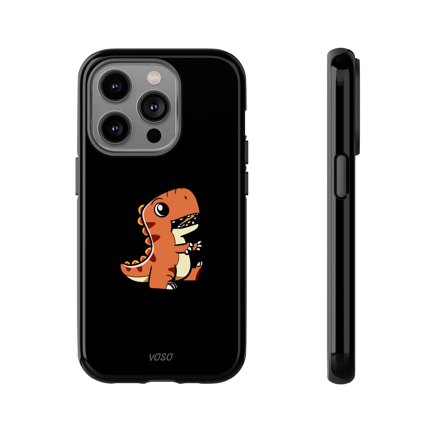 Dinosaur Tough Case for Kids - Rugged Phone Protection with Cute T-Rex Design