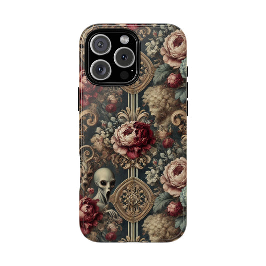 Elegant Alien Floral Phone Case - Tough Cases for Unique Style