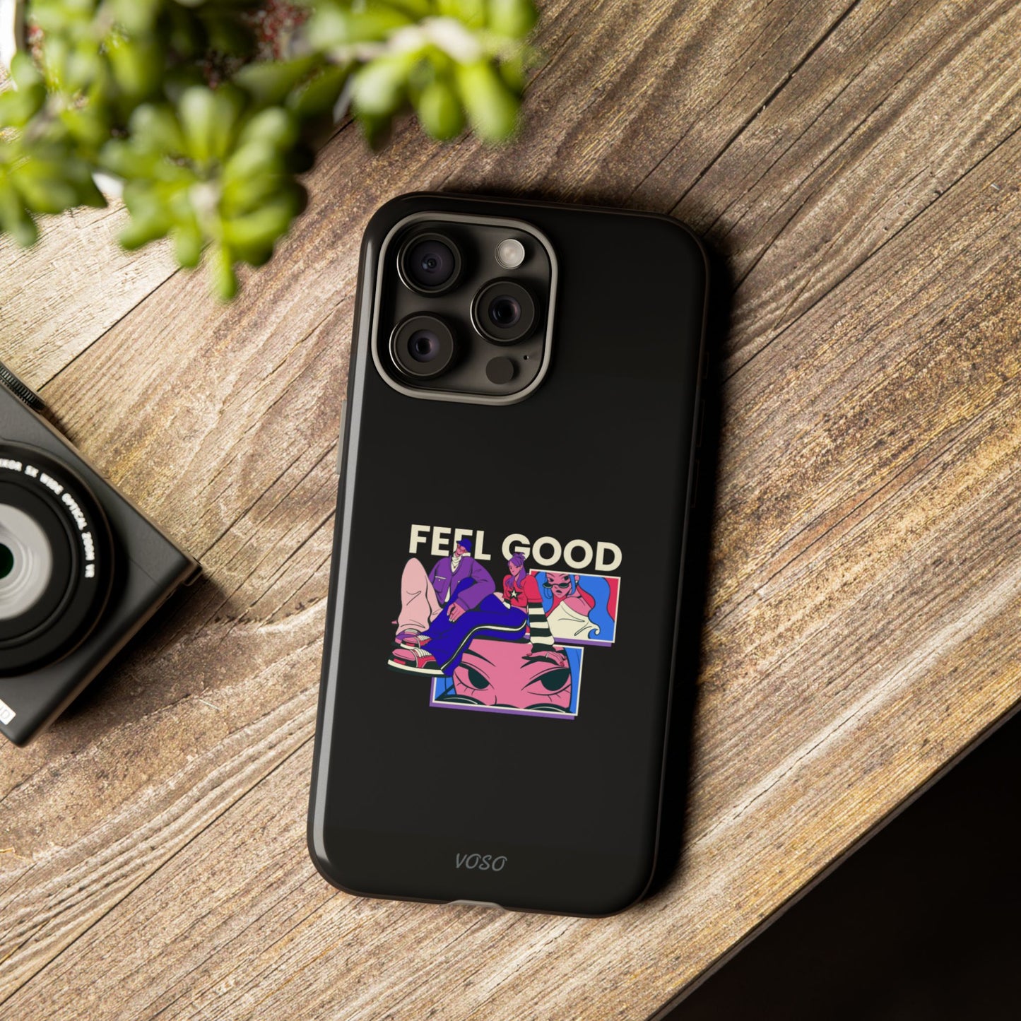 Feel Good Tough Phone Case - Stylish Protection for Trendsetters