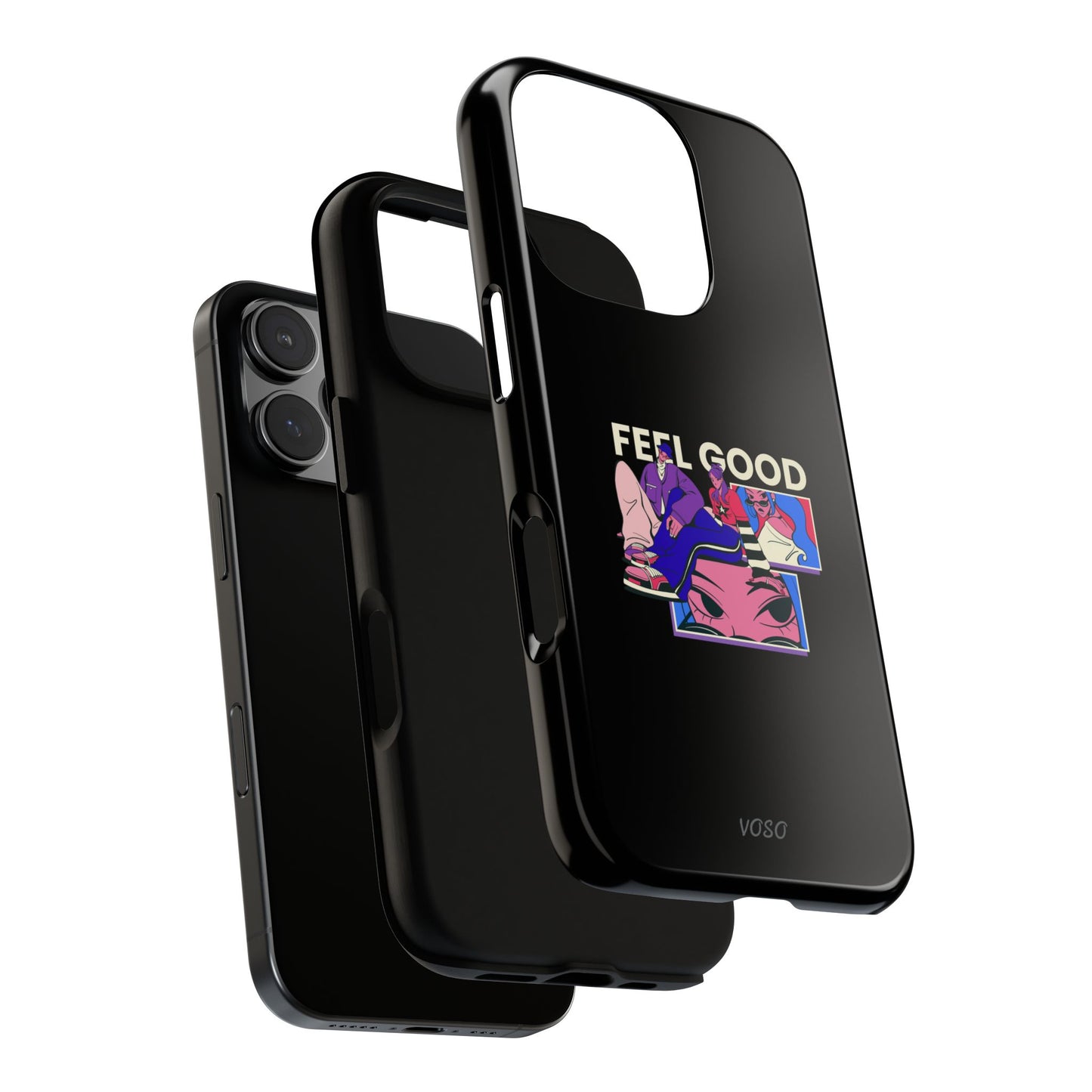 Feel Good Tough Phone Case - Stylish Protection for Trendsetters