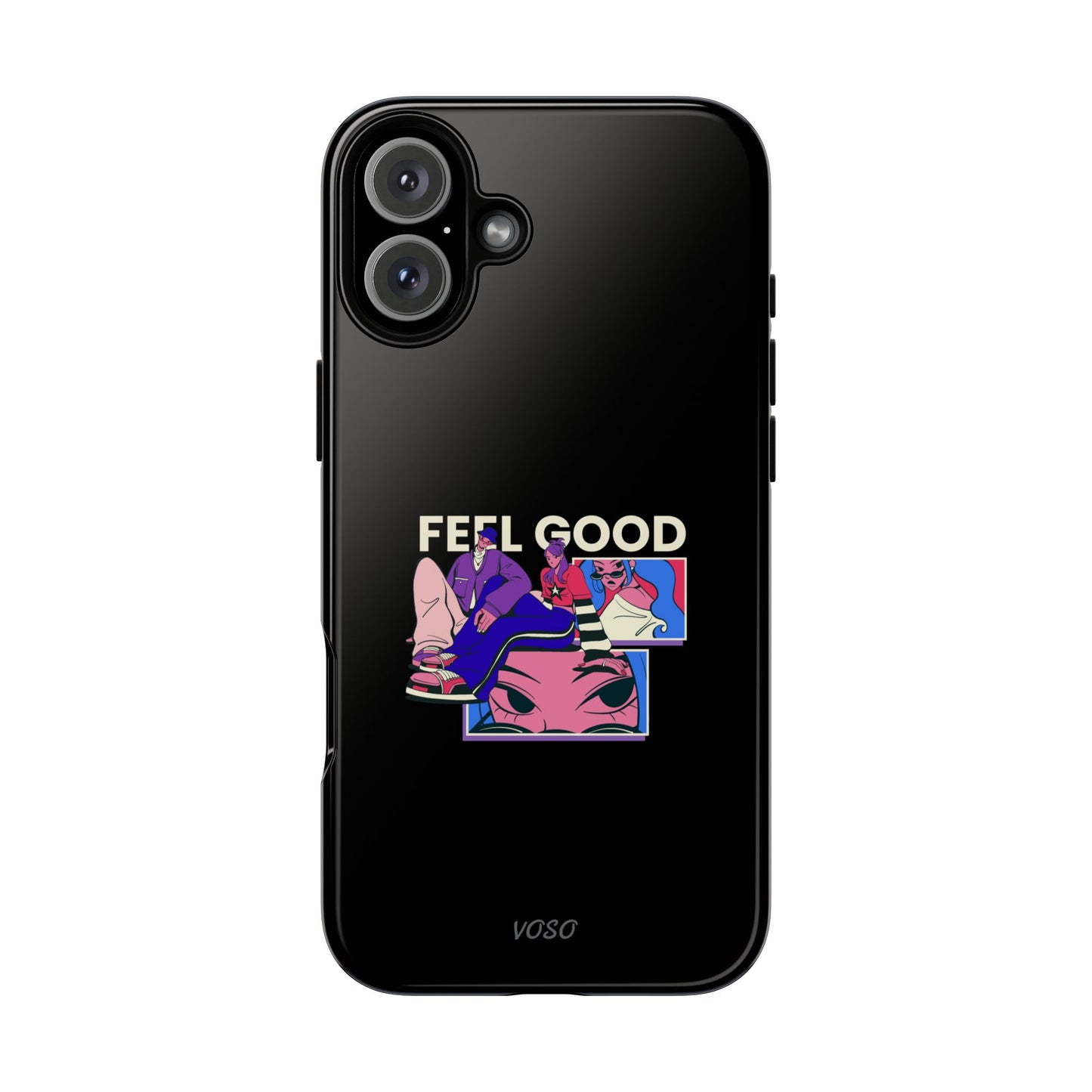 Feel Good Tough Phone Case - Stylish Protection for Trendsetters