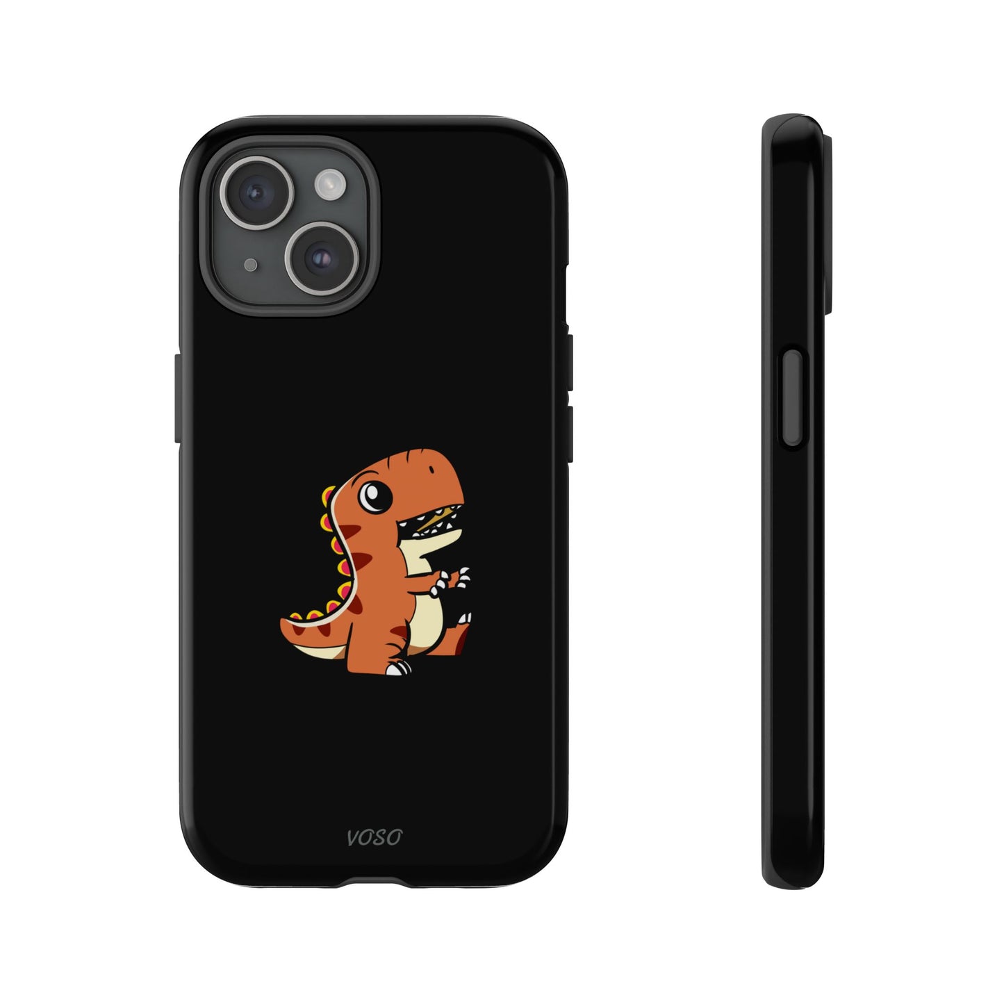 Dinosaur Tough Case for Kids - Rugged Phone Protection with Cute T-Rex Design