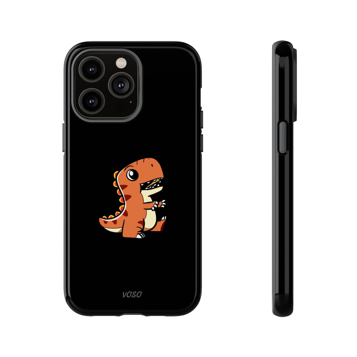 Dinosaur Tough Case for Kids - Rugged Phone Protection with Cute T-Rex Design