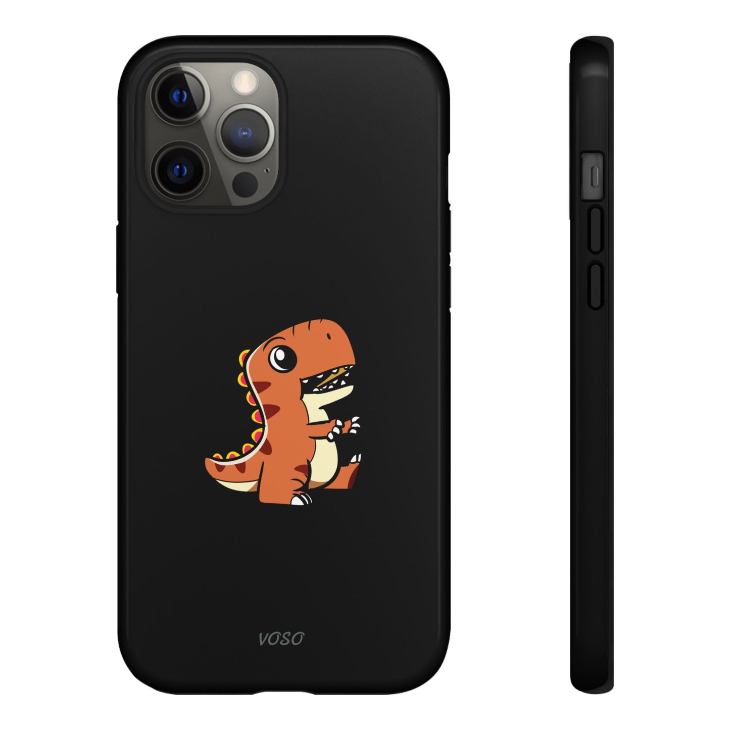 Dinosaur Tough Case for Kids - Rugged Phone Protection with Cute T-Rex Design