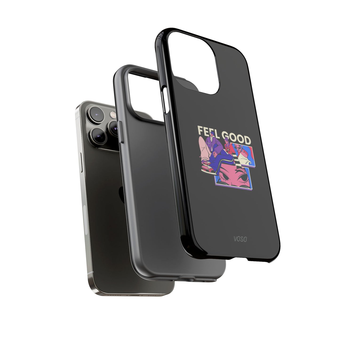 Feel Good Tough Phone Case - Stylish Protection for Trendsetters