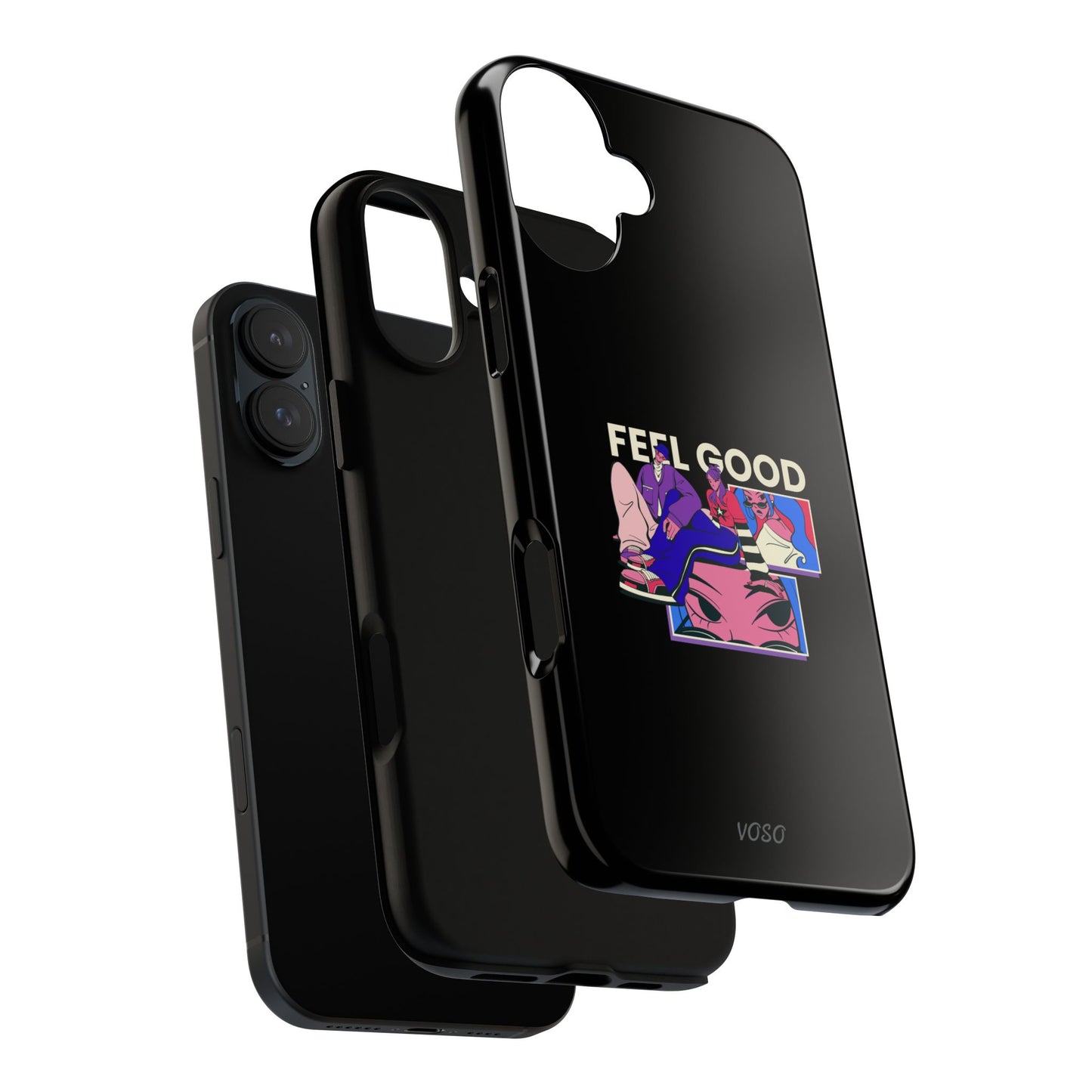 Feel Good Tough Phone Case - Stylish Protection for Trendsetters