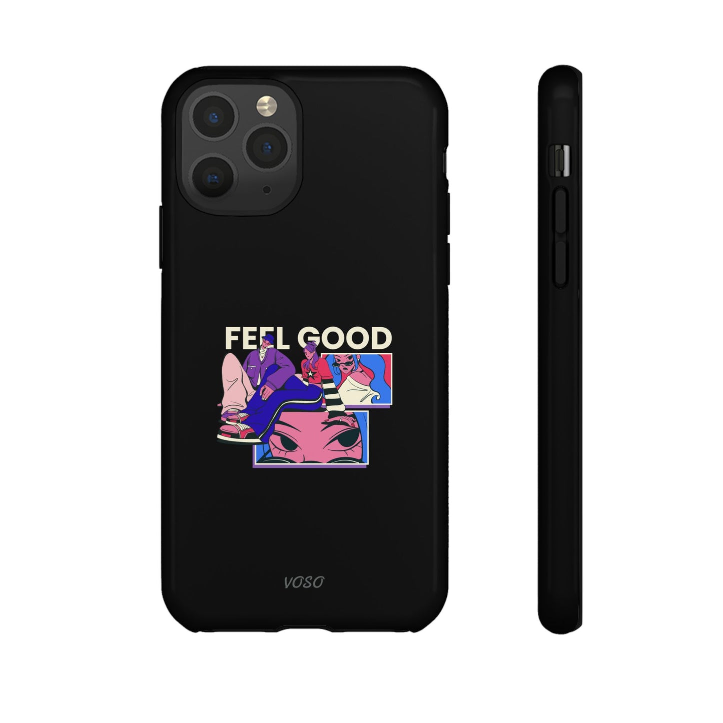 Feel Good Tough Phone Case - Stylish Protection for Trendsetters