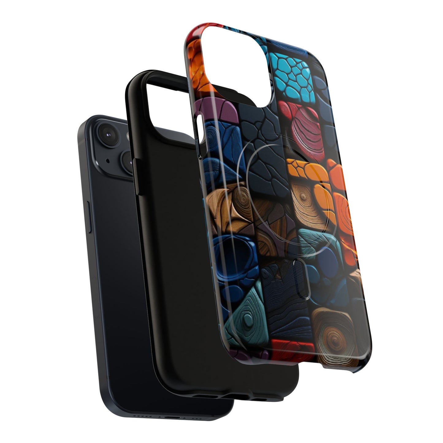 Artistic Tough Magnetic Phone Cases - Unique Design for Trendsetters