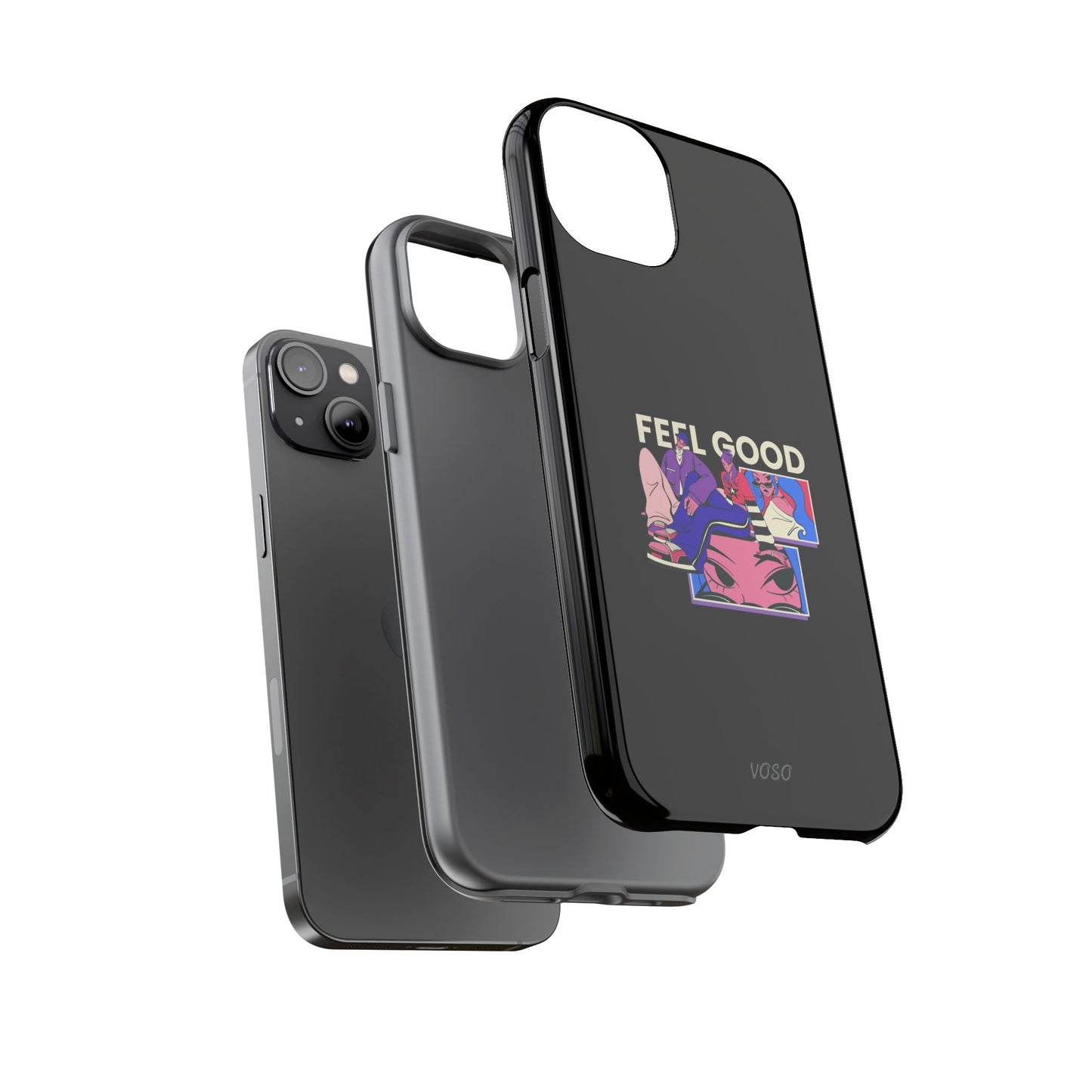 Feel Good Tough Phone Case - Stylish Protection for Trendsetters