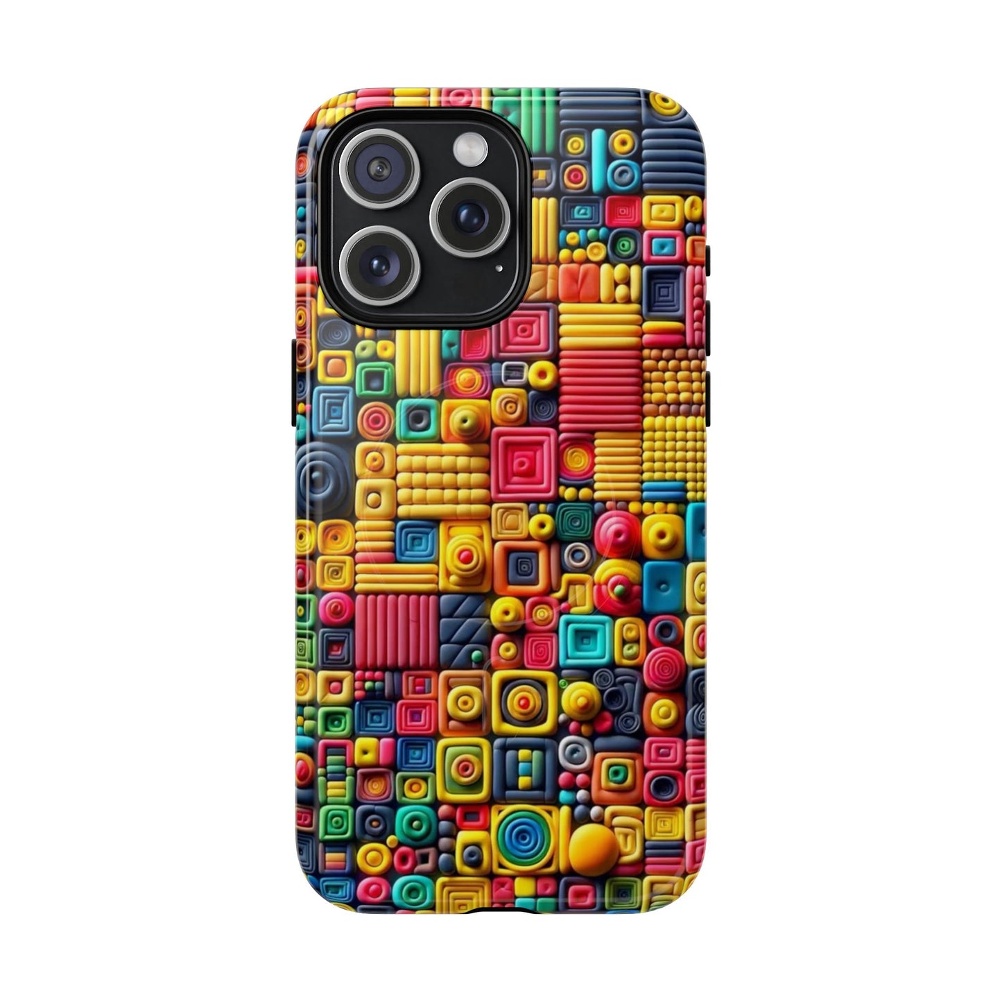 Colorful Tough Magnetic Phone Case - Vibrant & Durable Design