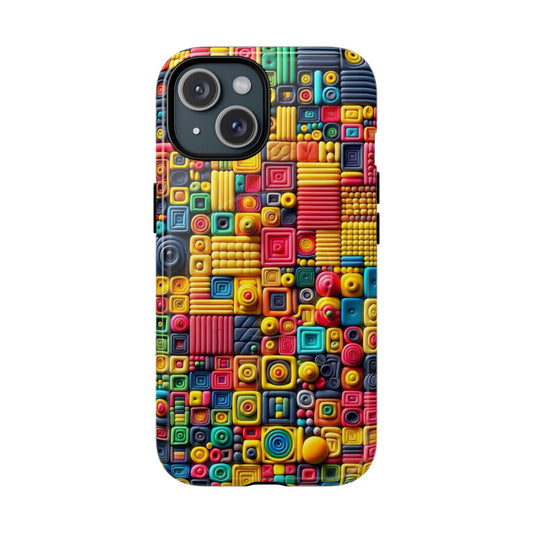 Colorful Tough Magnetic Phone Case - Vibrant & Durable Design