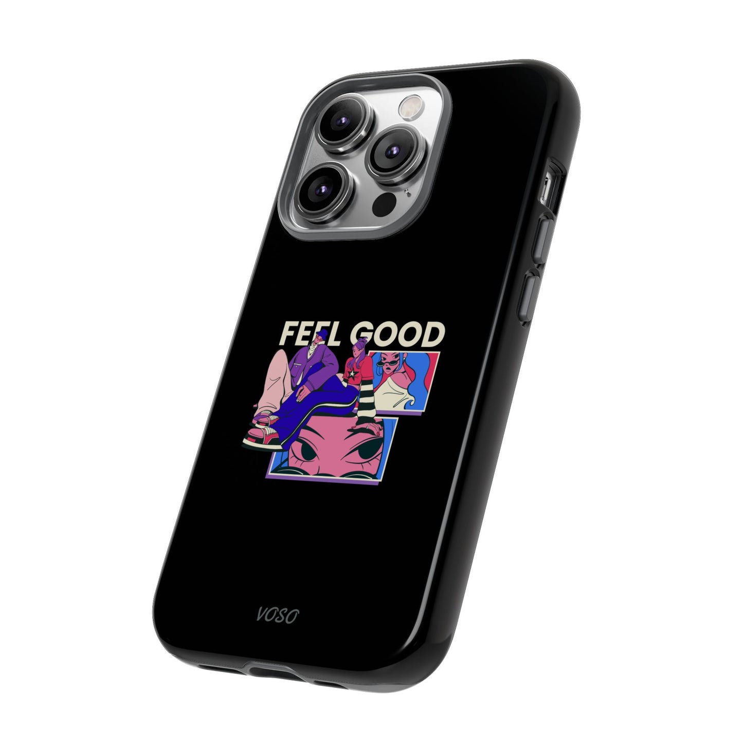 Feel Good Tough Phone Case - Stylish Protection for Trendsetters