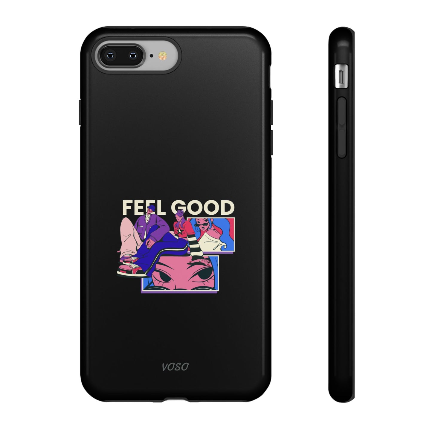 Feel Good Tough Phone Case - Stylish Protection for Trendsetters