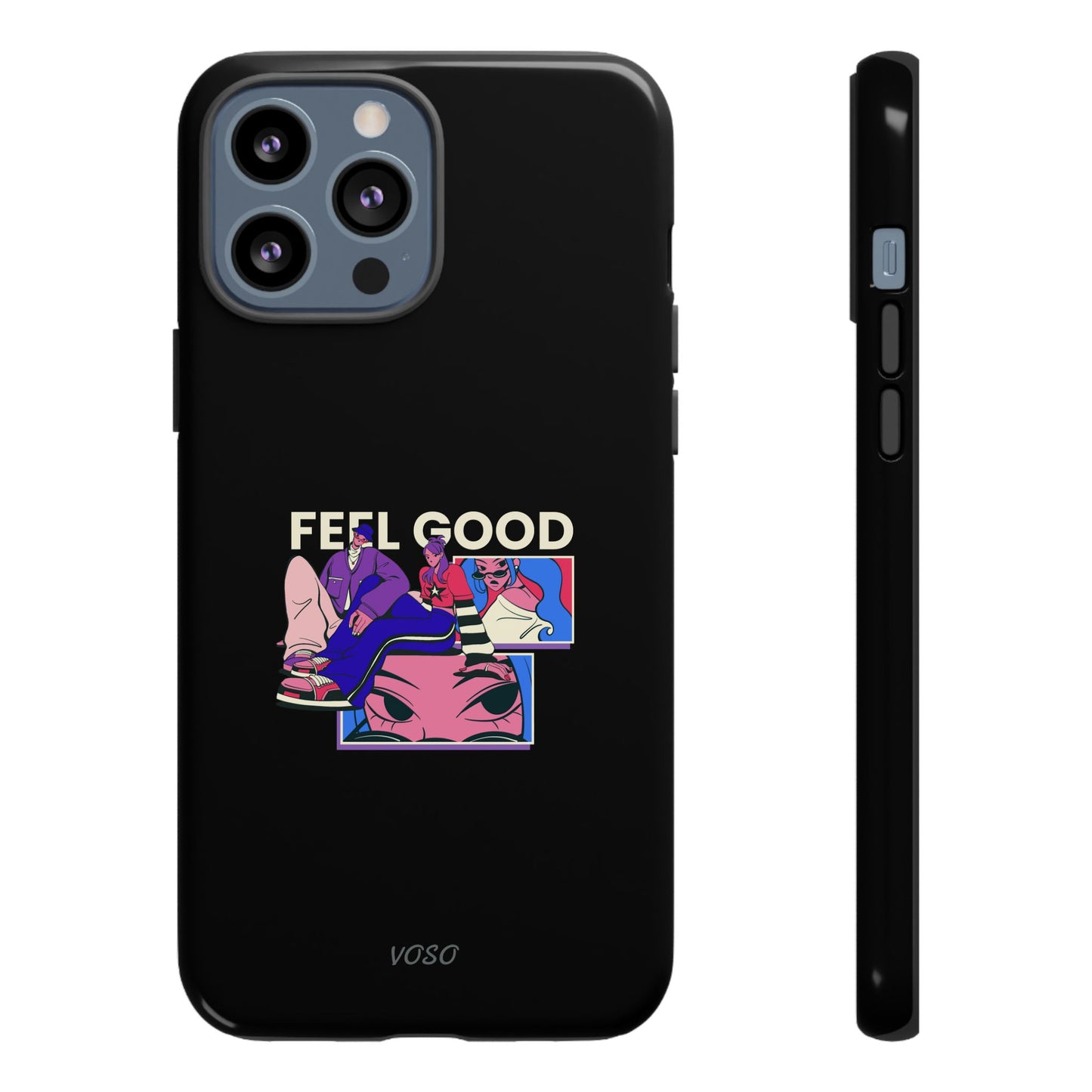 Feel Good Tough Phone Case - Stylish Protection for Trendsetters