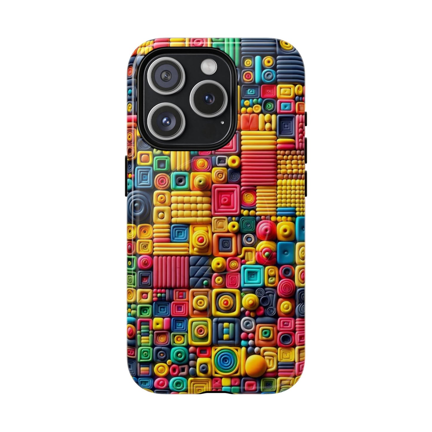 Colorful Tough Magnetic Phone Case - Vibrant & Durable Design