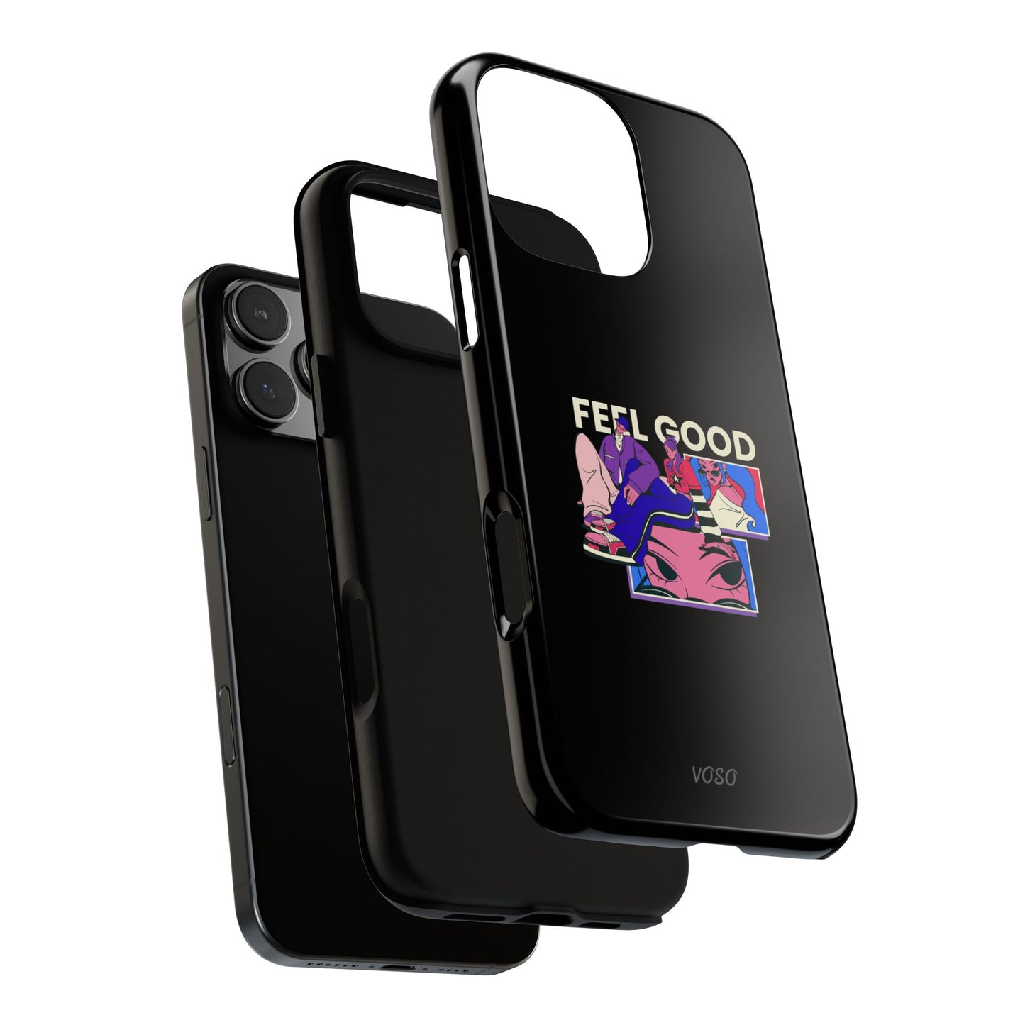 Feel Good Tough Phone Case - Stylish Protection for Trendsetters