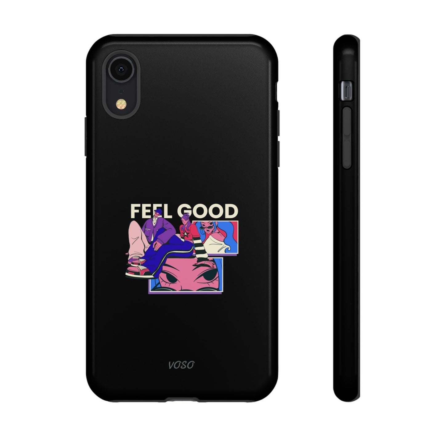 Feel Good Tough Phone Case - Stylish Protection for Trendsetters