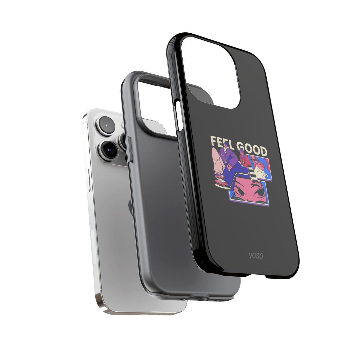 Feel Good Tough Phone Case - Stylish Protection for Trendsetters