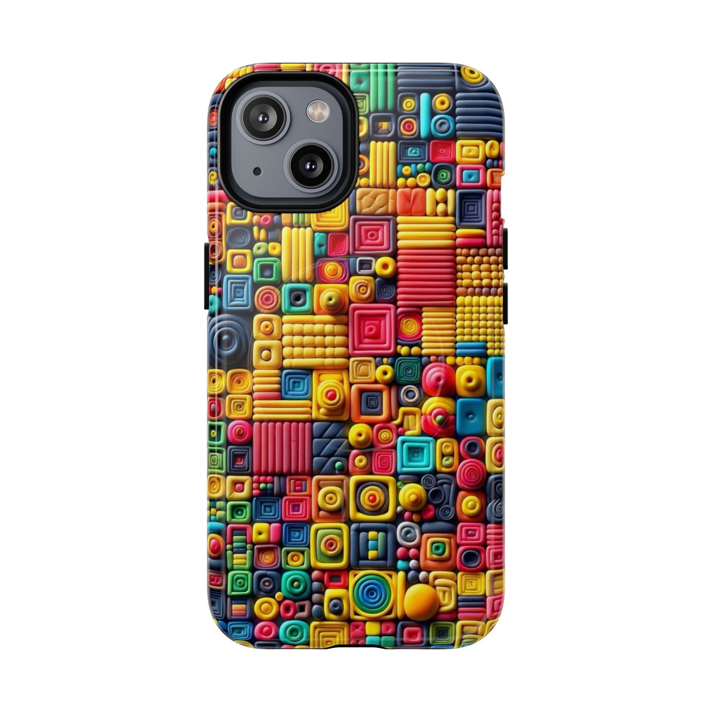 Colorful Tough Magnetic Phone Case - Vibrant & Durable Design