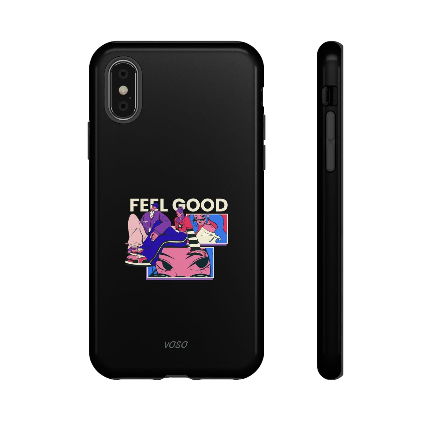 Feel Good Tough Phone Case - Stylish Protection for Trendsetters