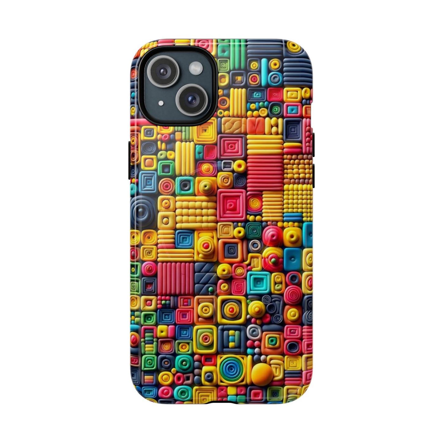 Colorful Tough Magnetic Phone Case - Vibrant & Durable Design