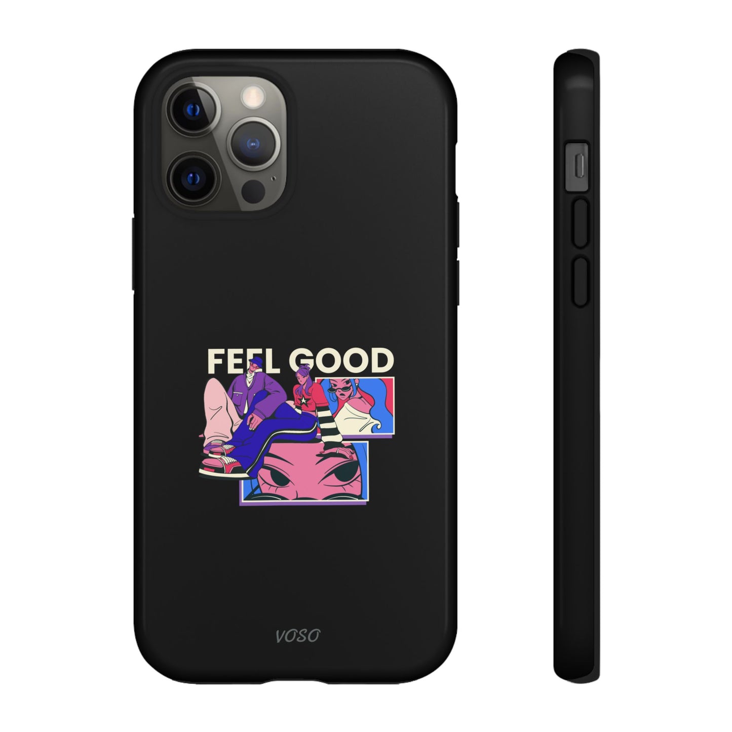 Feel Good Tough Phone Case - Stylish Protection for Trendsetters