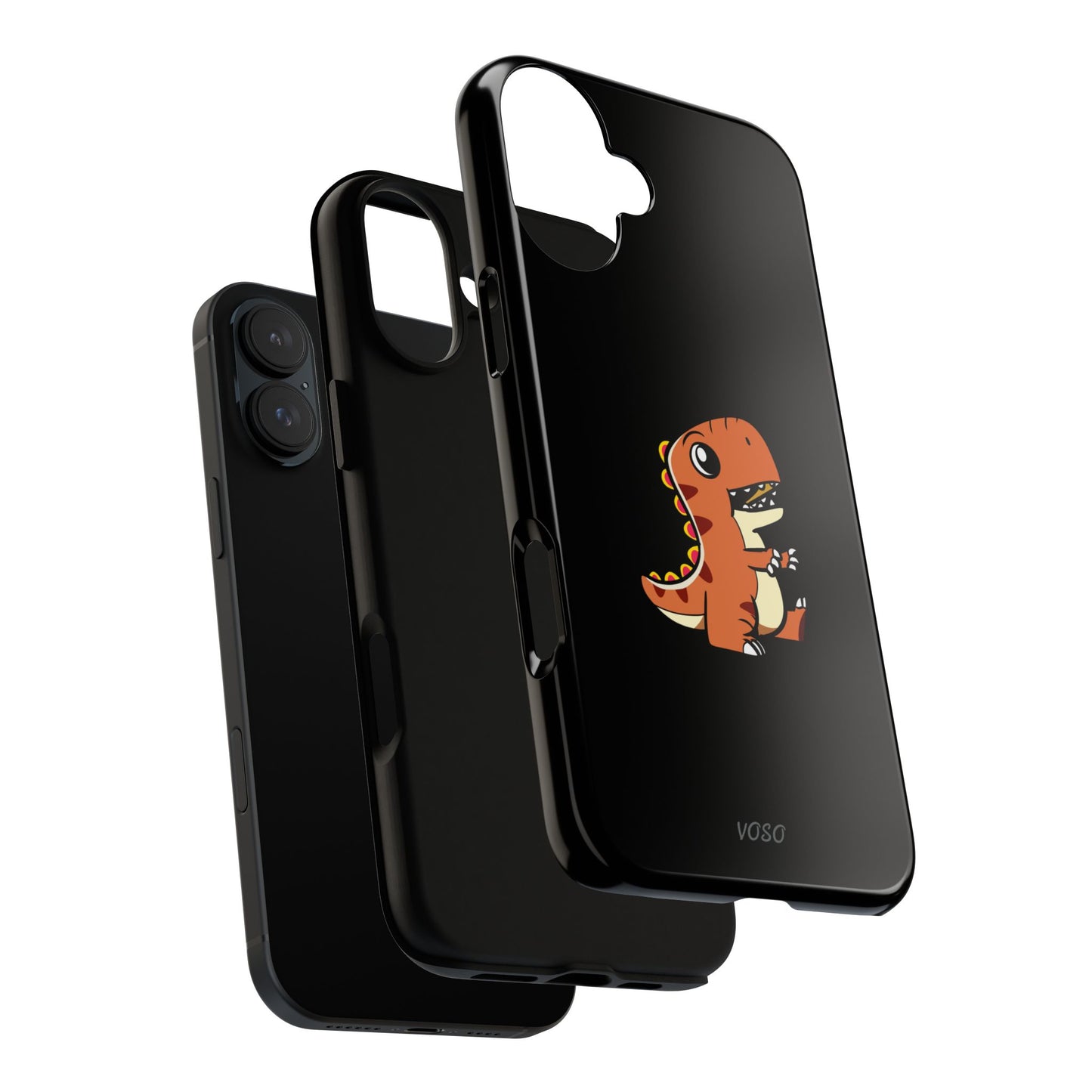 Dinosaur Tough Case for Kids - Rugged Phone Protection with Cute T-Rex Design