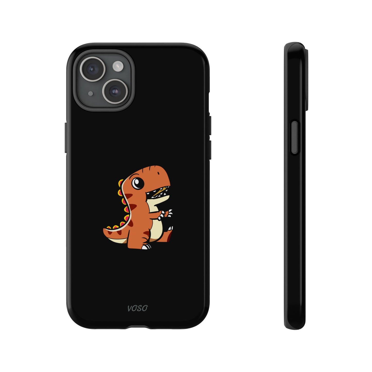 Dinosaur Tough Case for Kids - Rugged Phone Protection with Cute T-Rex Design