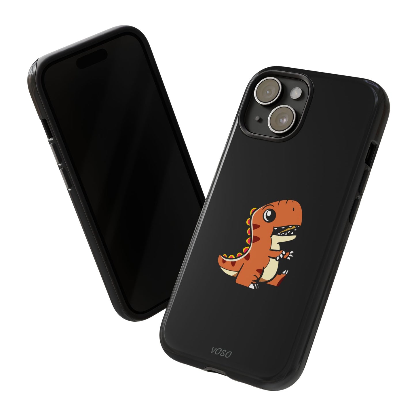 Dinosaur Tough Case for Kids - Rugged Phone Protection with Cute T-Rex Design