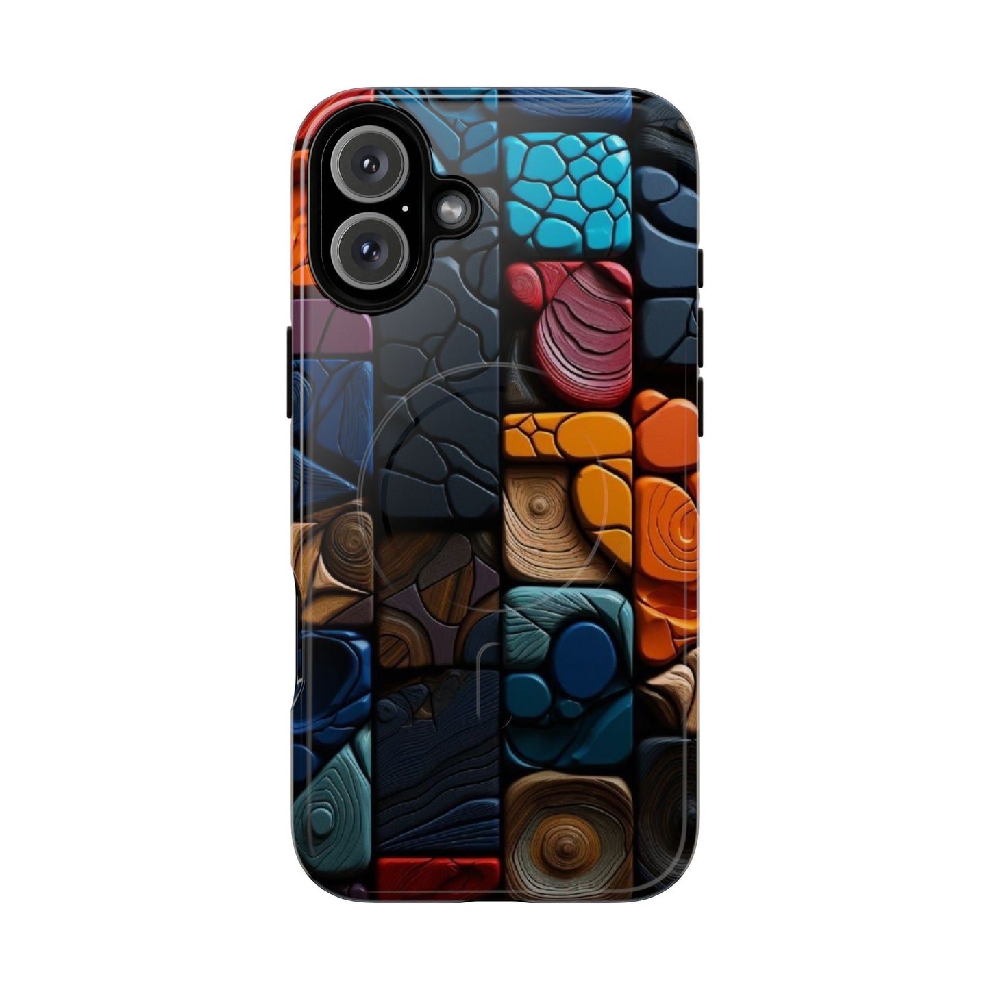 Artistic Tough Magnetic Phone Cases - Unique Design for Trendsetters