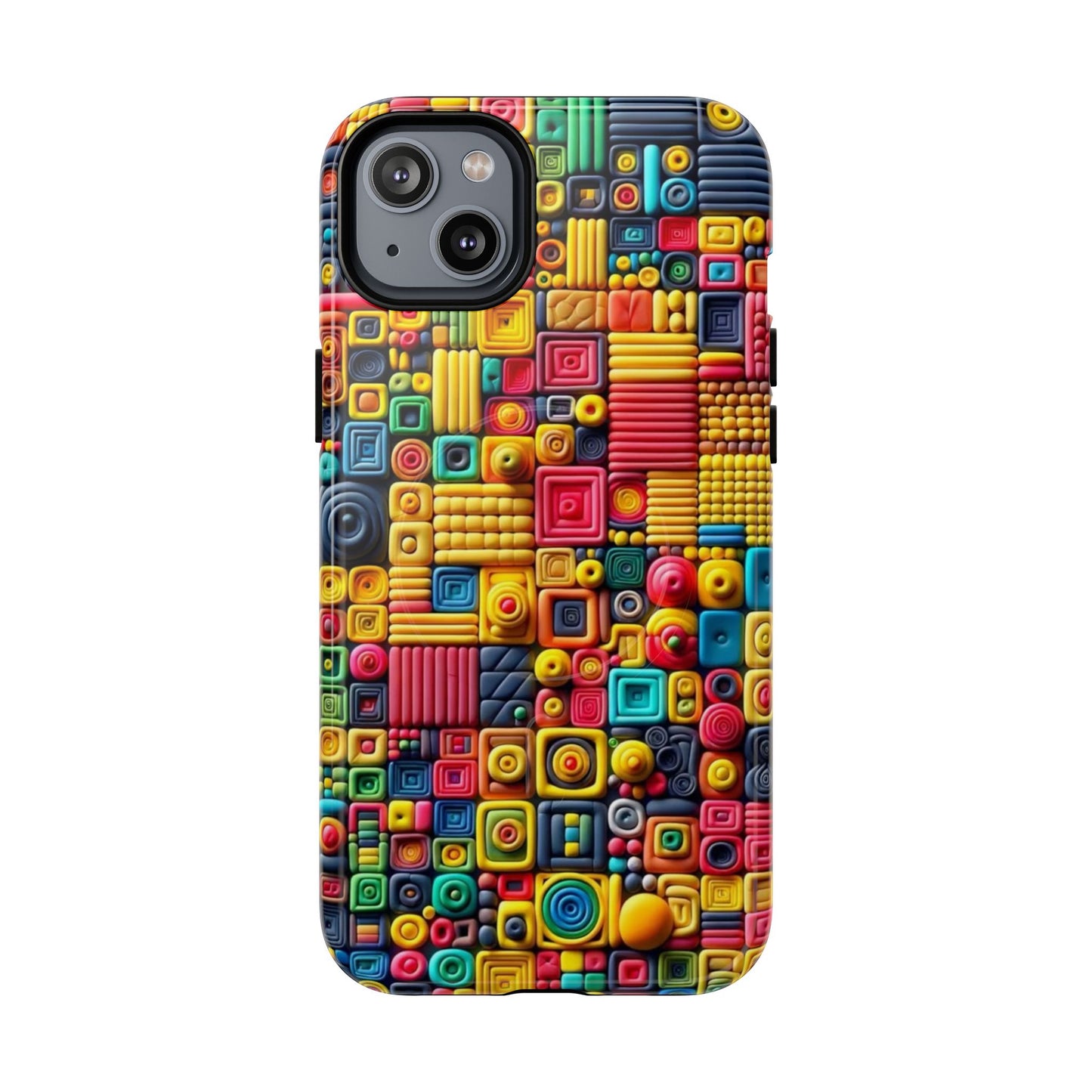 Colorful Tough Magnetic Phone Case - Vibrant & Durable Design