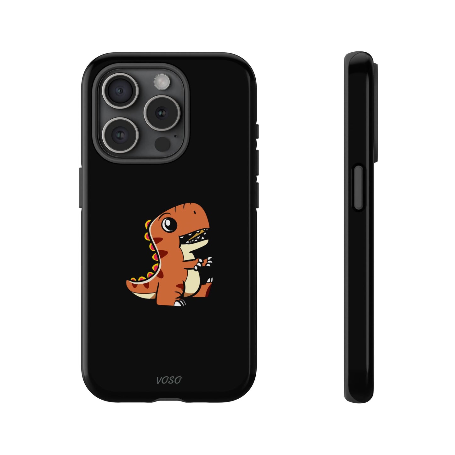 Dinosaur Tough Case for Kids - Rugged Phone Protection with Cute T-Rex Design