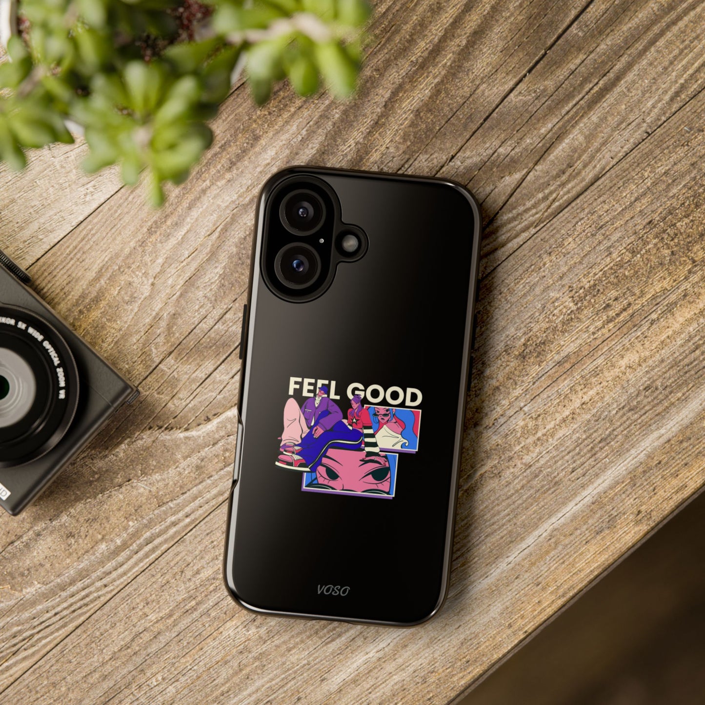 Feel Good Tough Phone Case - Stylish Protection for Trendsetters