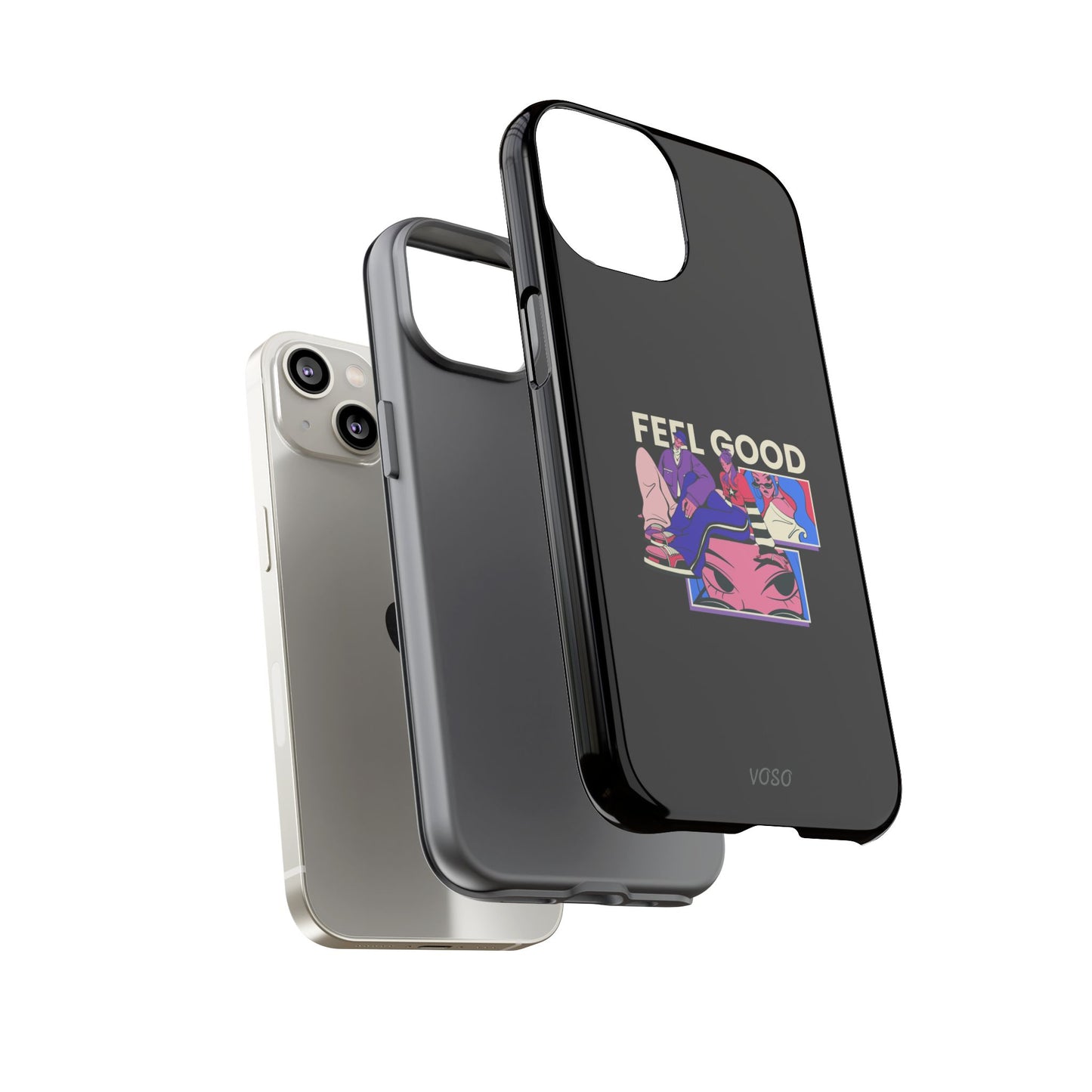 Feel Good Tough Phone Case - Stylish Protection for Trendsetters