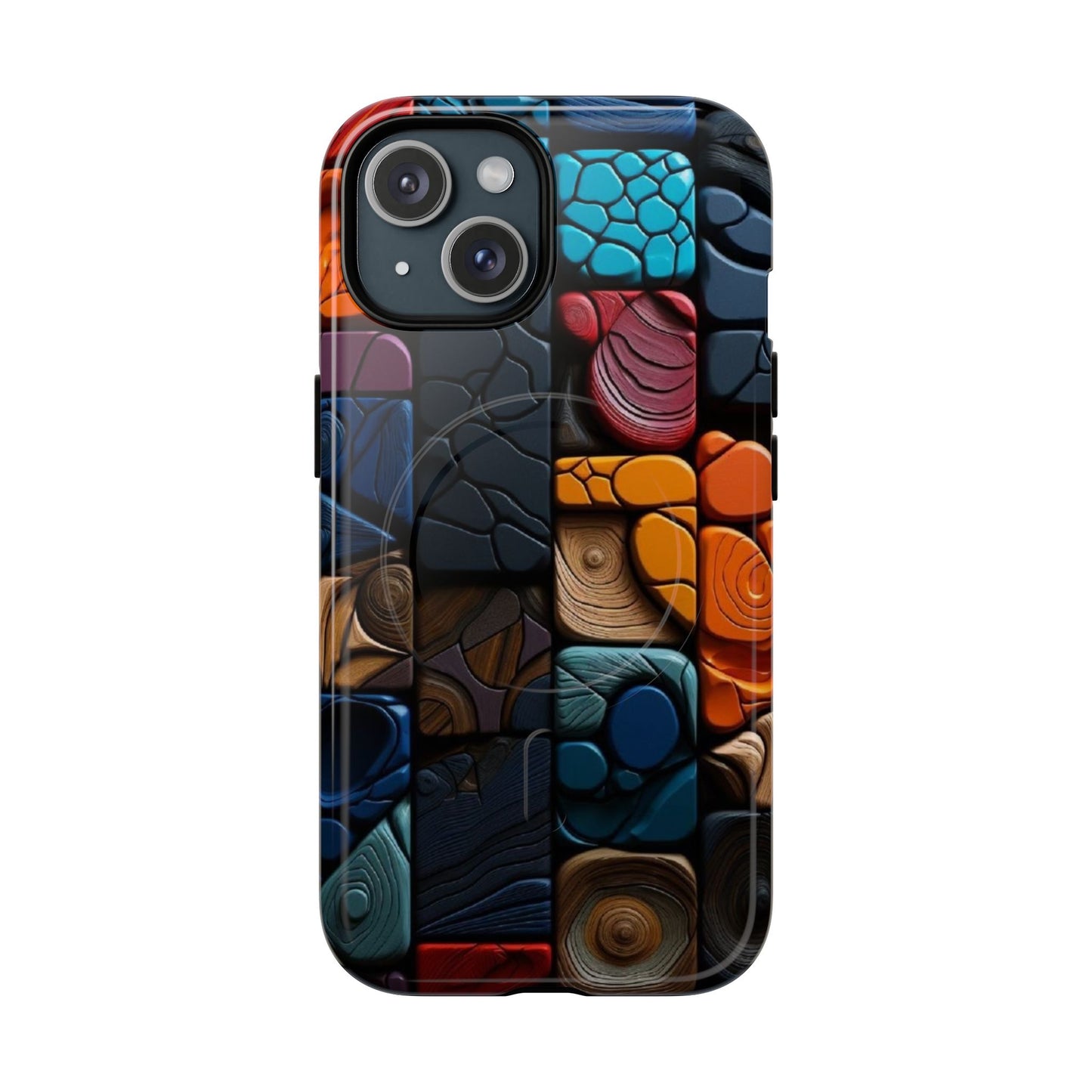 Artistic Tough Magnetic Phone Cases - Unique Design for Trendsetters