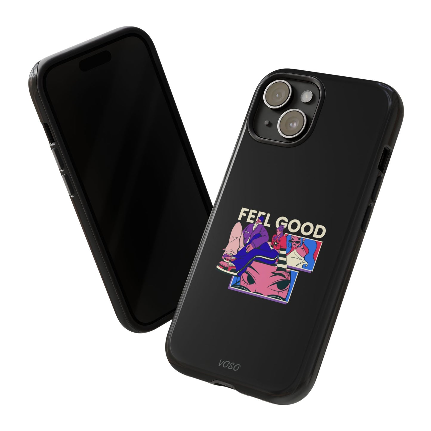 Feel Good Tough Phone Case - Stylish Protection for Trendsetters