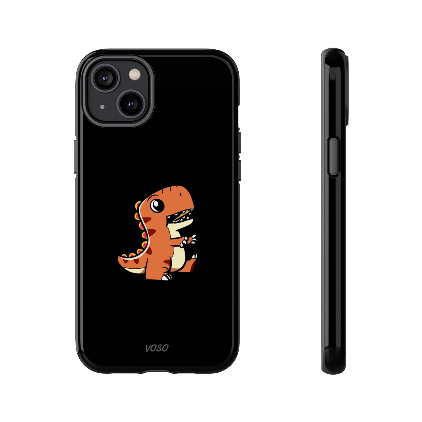 Dinosaur Tough Case for Kids - Rugged Phone Protection with Cute T-Rex Design