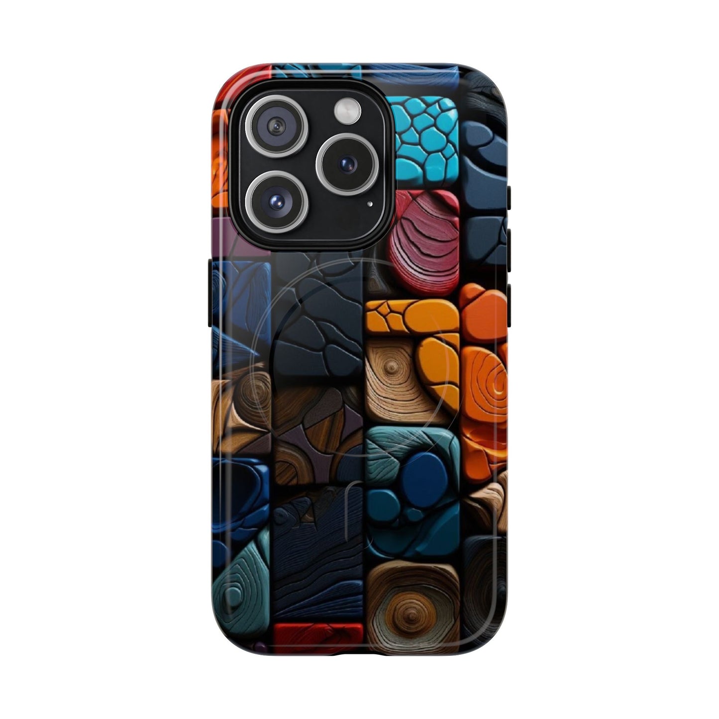 Artistic Tough Magnetic Phone Cases - Unique Design for Trendsetters