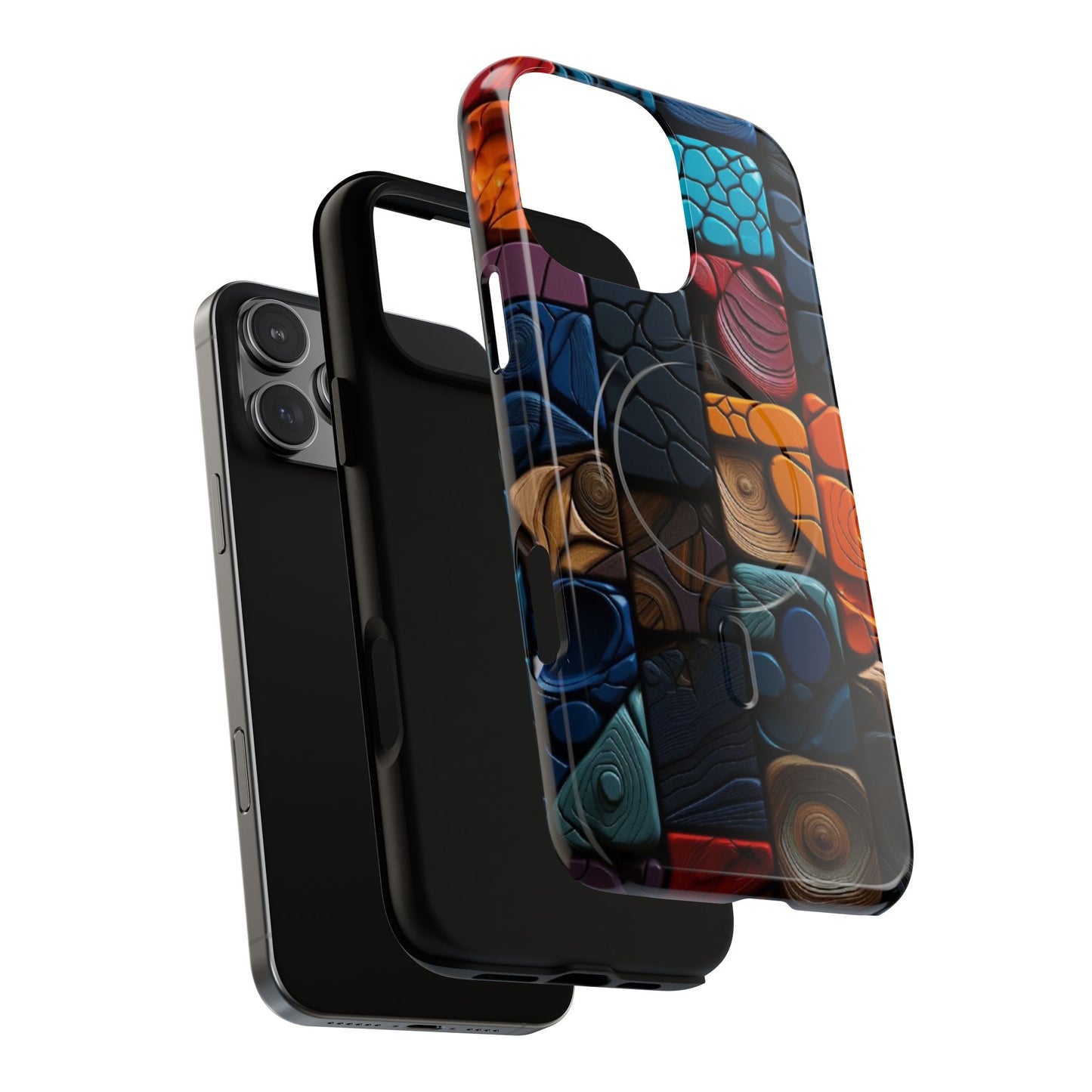 Artistic Tough Magnetic Phone Cases - Unique Design for Trendsetters