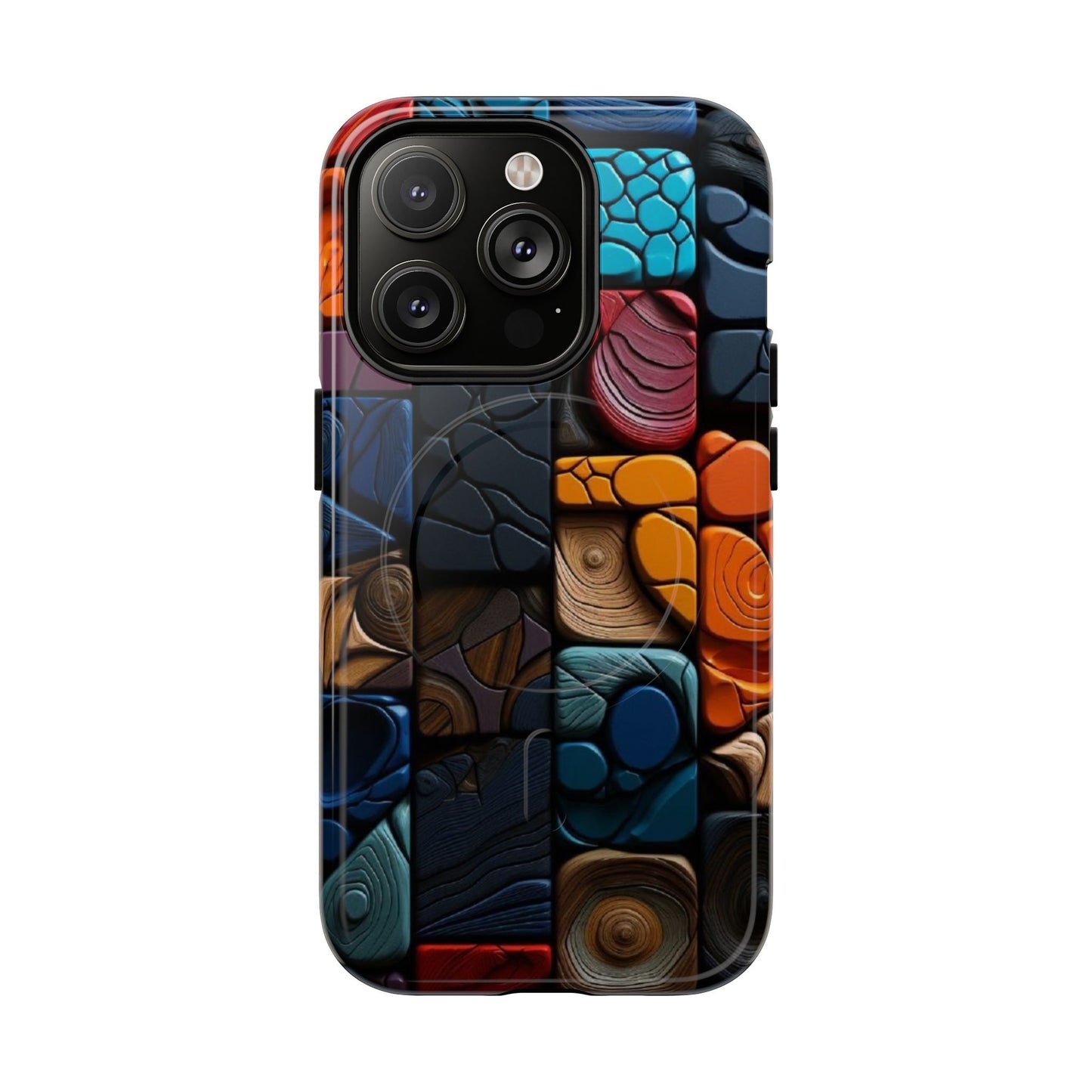 Artistic Tough Magnetic Phone Cases - Unique Design for Trendsetters