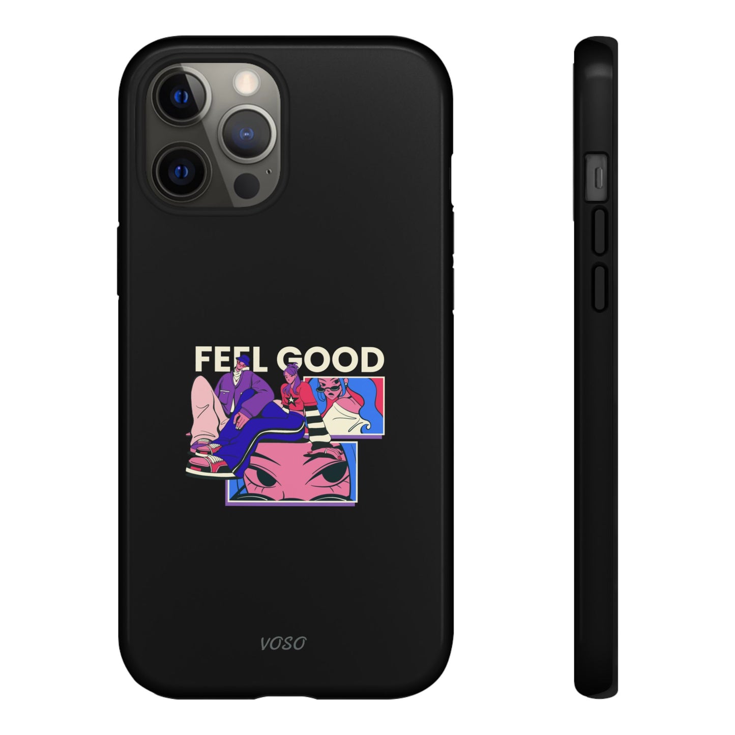 Feel Good Tough Phone Case - Stylish Protection for Trendsetters