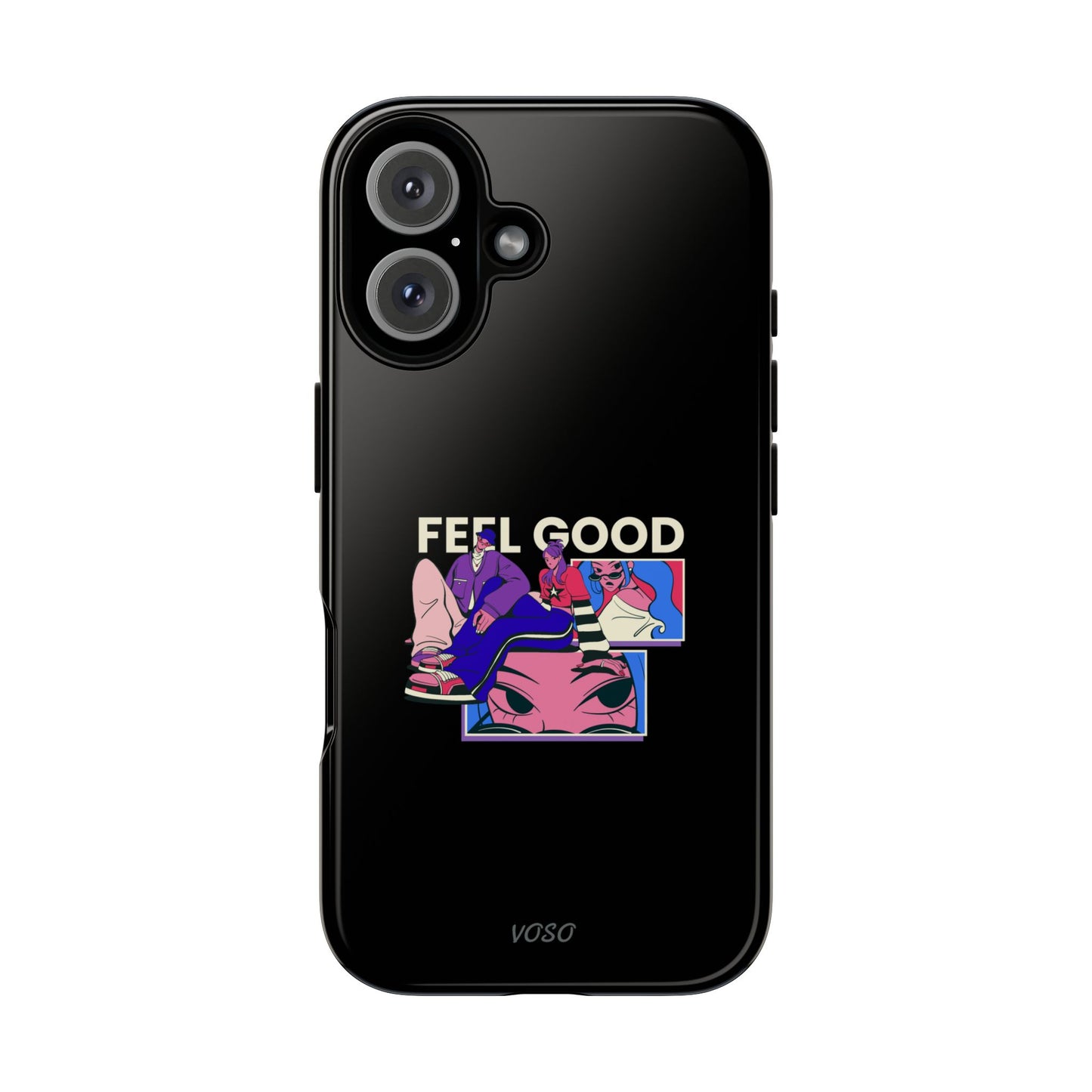 Feel Good Tough Phone Case - Stylish Protection for Trendsetters