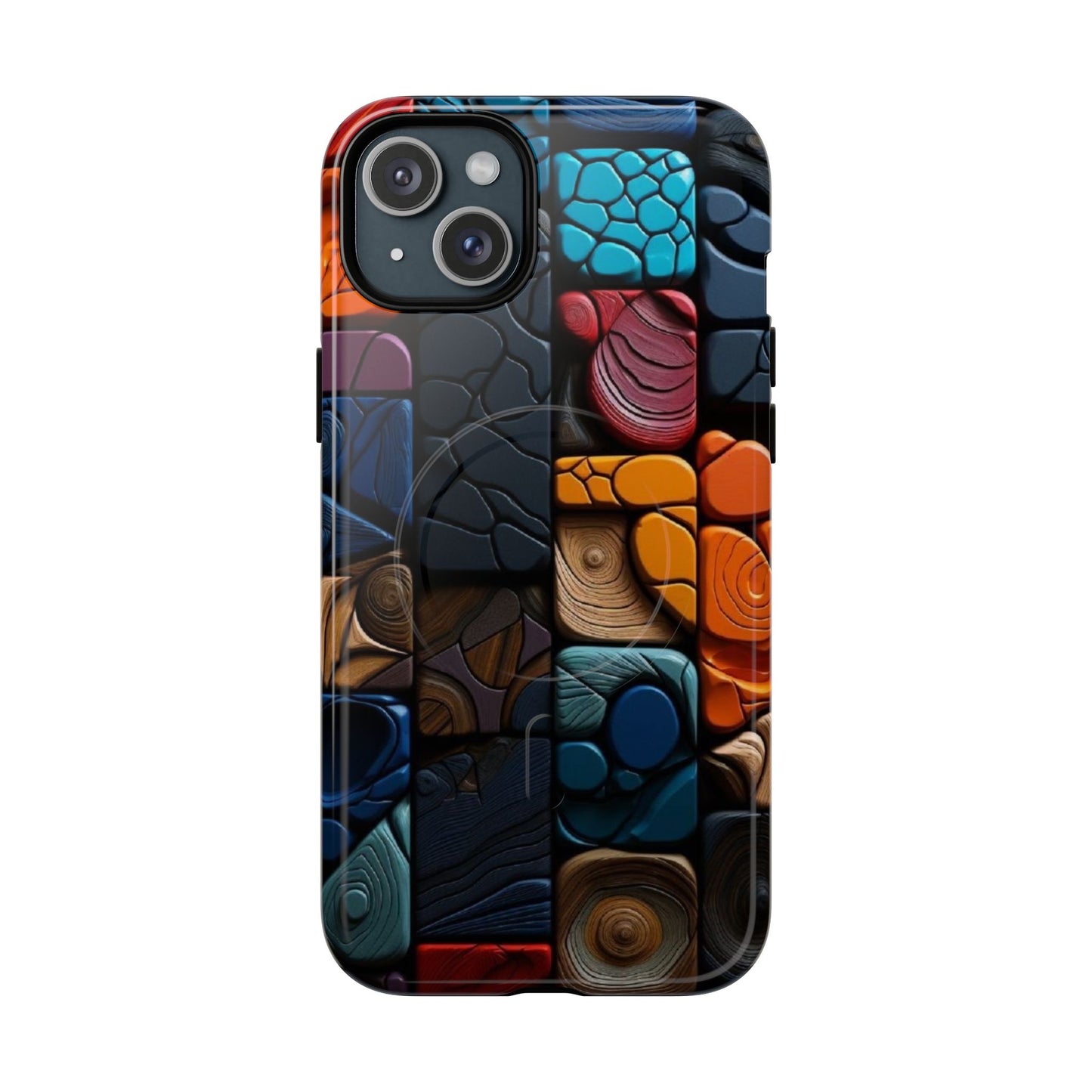 Artistic Tough Magnetic Phone Cases - Unique Design for Trendsetters