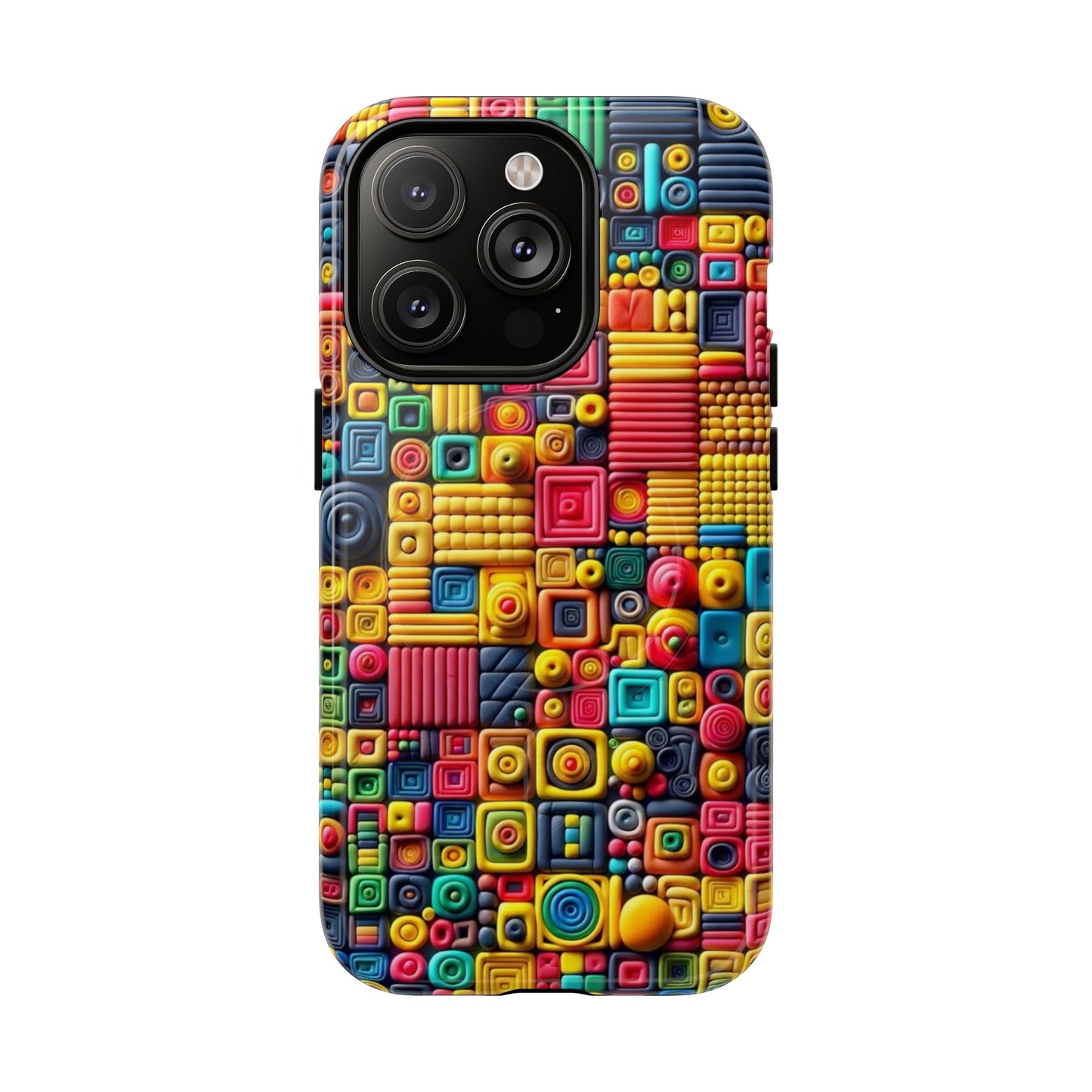 Colorful Tough Magnetic Phone Case - Vibrant & Durable Design